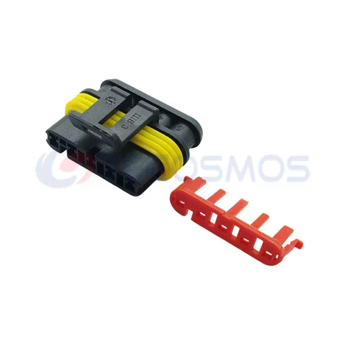 5-Pin Female 282088-1 Waterproof ABS Nylon Wire Harness Urea Level Sensor Plug Copper Contact Material for Car Wire... - image 3